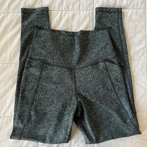 Lux Pace Pants- Evergreen & Black Terrain